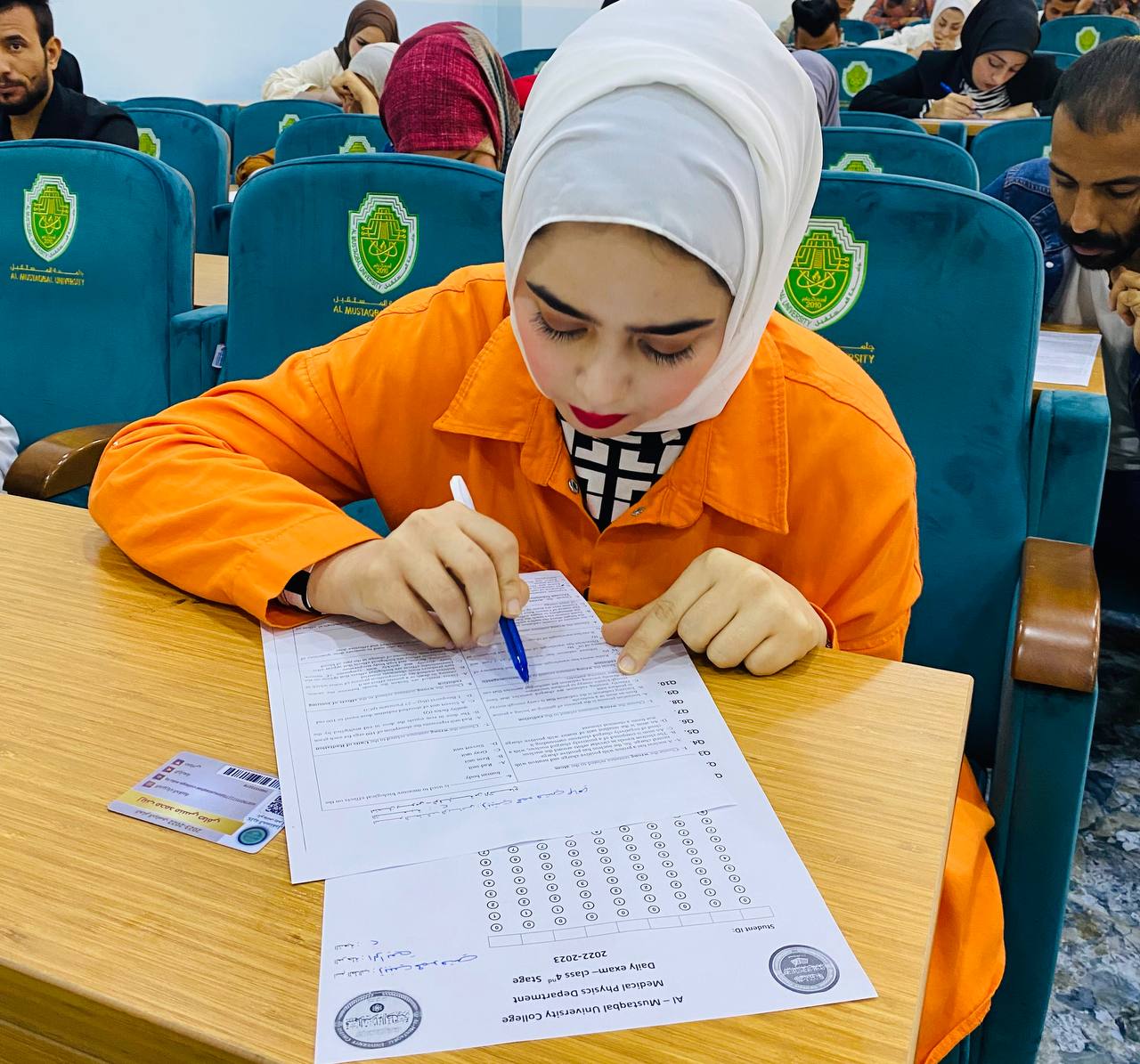 التعليمات وضوابط التي يجب على الطالب اتباعها في استمارة Bubble Sheet 