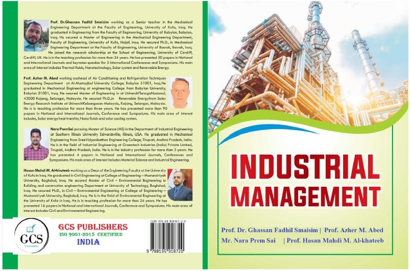 مشاركة السيد رئيس القسم في تأليف ونشر كتاب