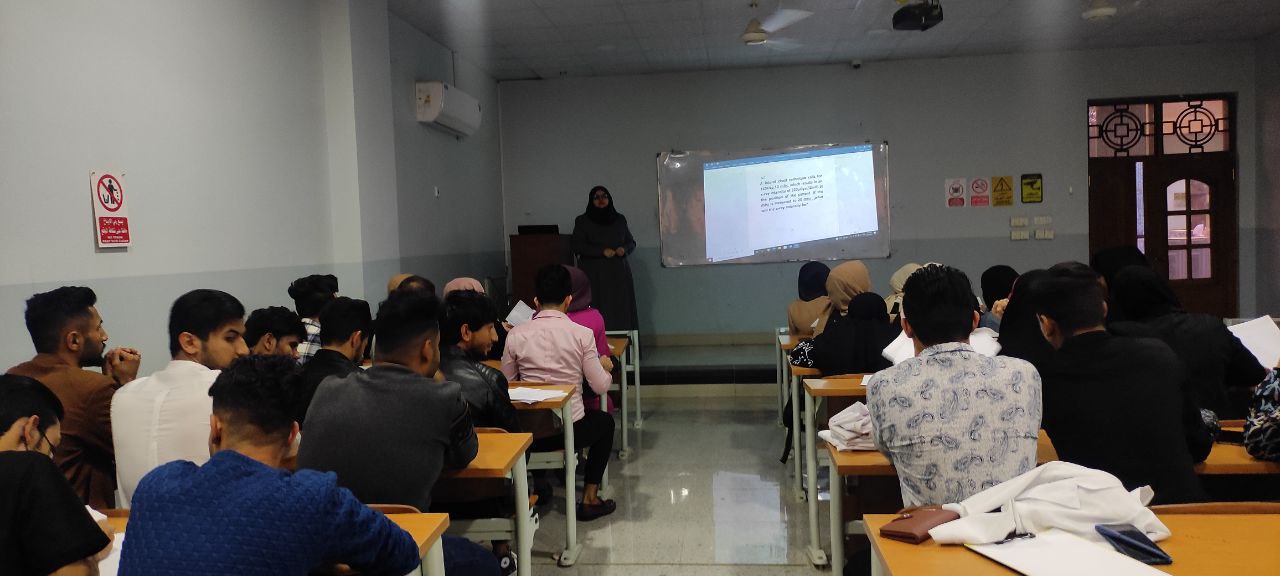 ورشةتعليمية بعنوان (قانون التربيعي العكسي ) م.م ريم طعمة يوسف