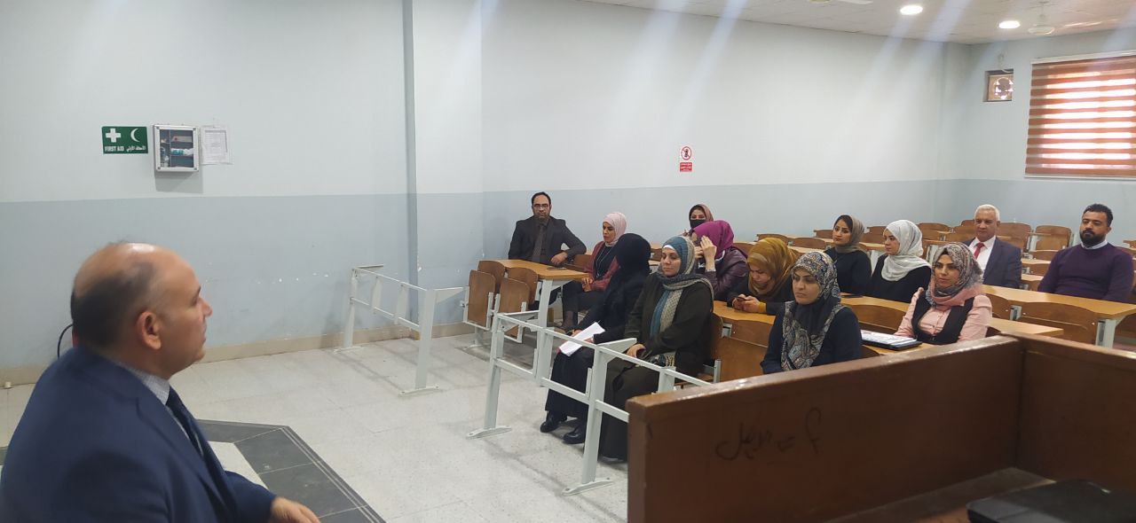 الاجتماع الدوري الخاص بقسم تقنيات الاشعة لشهر الحادي عشر