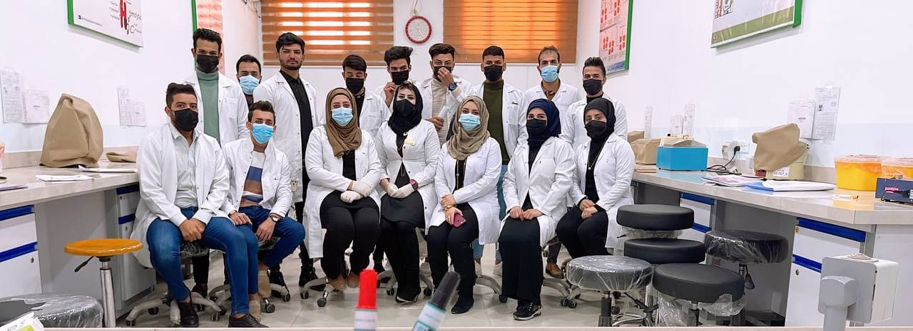 قسم تقنيات المختبرات الطبية يقيم ورشة تدريبية وبعنوان  General  urine examination الفحص العام للادرار