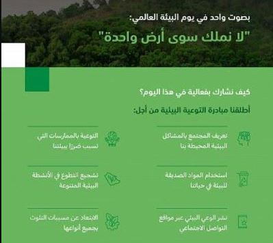 حملة توعويه بعنوان التوعيه البيئية 