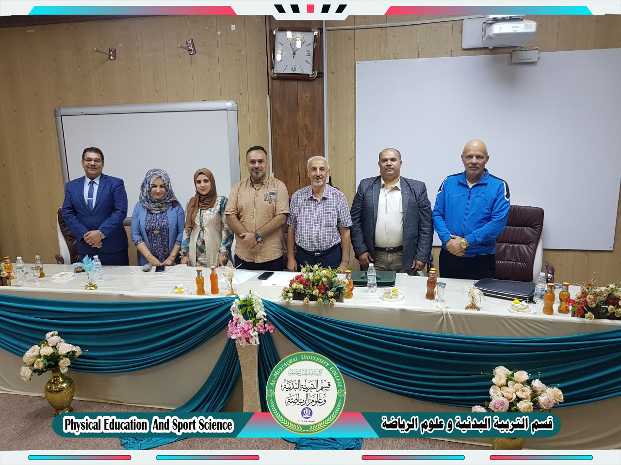 الاستاذ الدكتور محمود داود الربيعي يشارك في لجنة اقرار موضوع دراسة دكتوراه