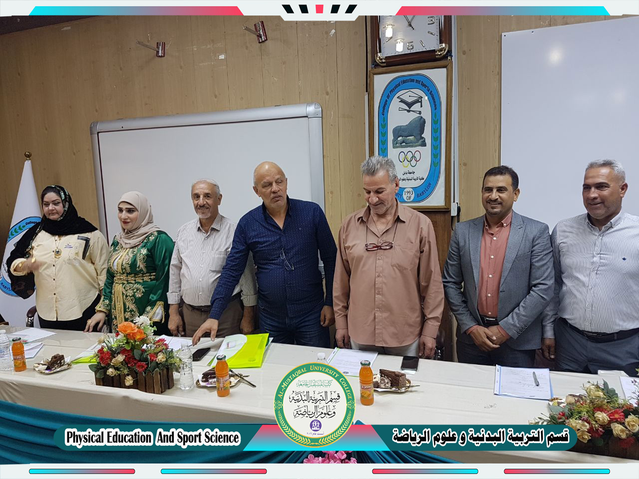 الاستاذ الدكتور محمود داود الربيعي يشارك في لجنة اقرار موضوع