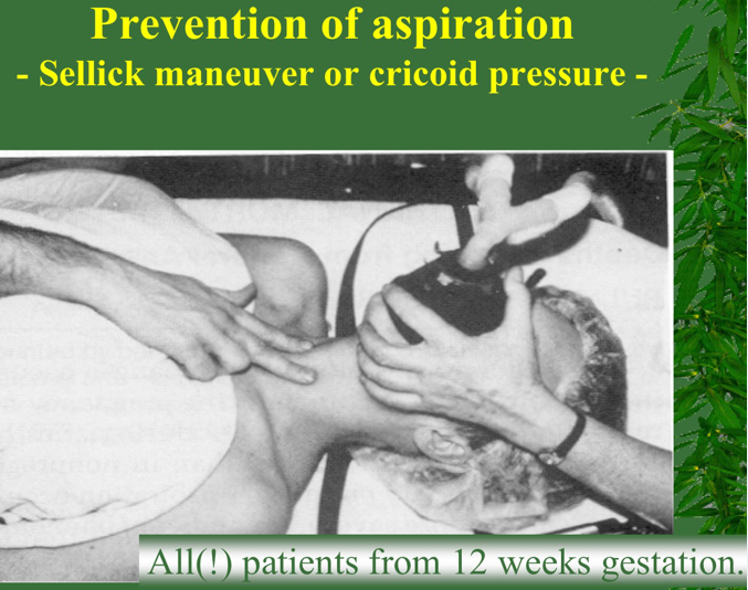 Obstetrical Anesthesia