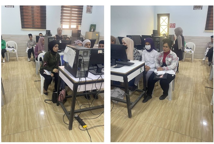 قسم تقنيات المختبرات الطبية في كلية المستقبل الجامعة يقيم ورشة تعليمية لطلاب المرحلة الثالثة بعنوان "الية البحث عن المصادر باستخدام محركات البحث"