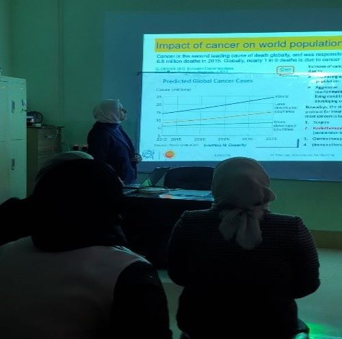 يقيم قسم هندسة الطب الحياتي ندوة علمية عن المعجلات الخطية في الطب 