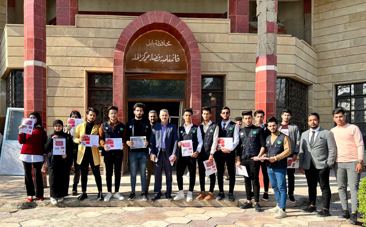 قسم تقنيات التخدير يقيم حملة توعويه عن داء الكلب