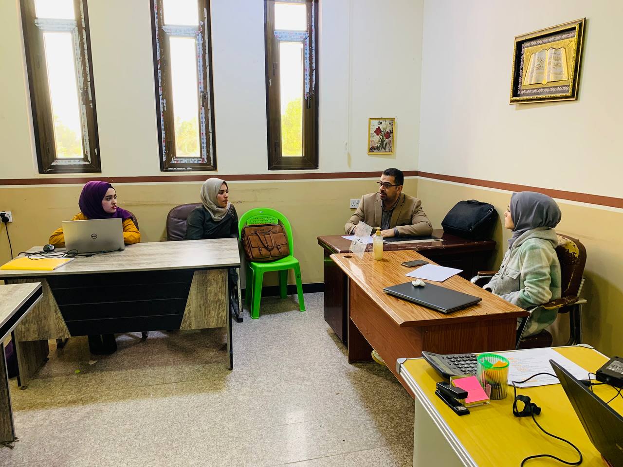 حلقة نقاشية بعنوان "كيفية كتابة البحث العلمي الهندسي"