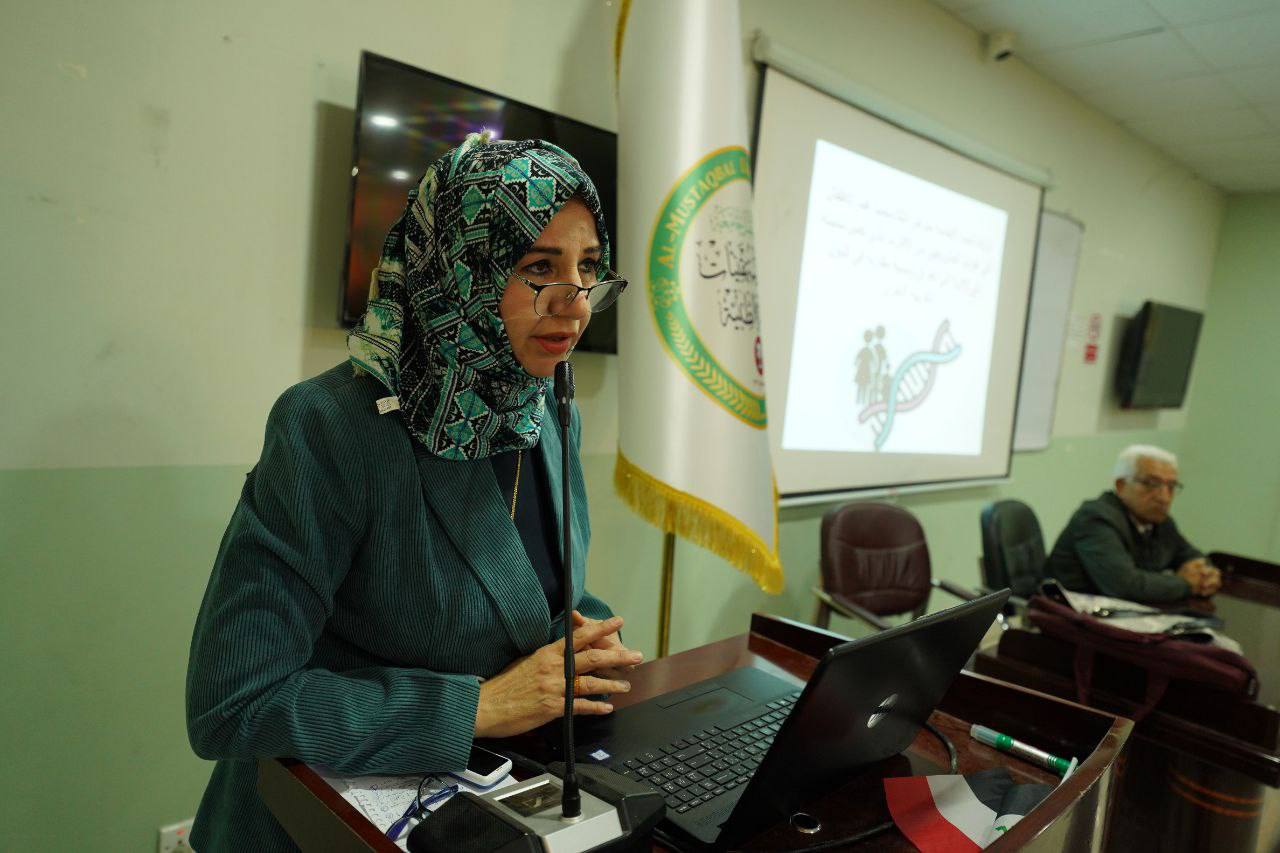 اقام قسم هندسه تقنيات الاجهزه الطبيه ندوه بعنوان (فحوصات ماقبل الزواج الثلاسيميا)