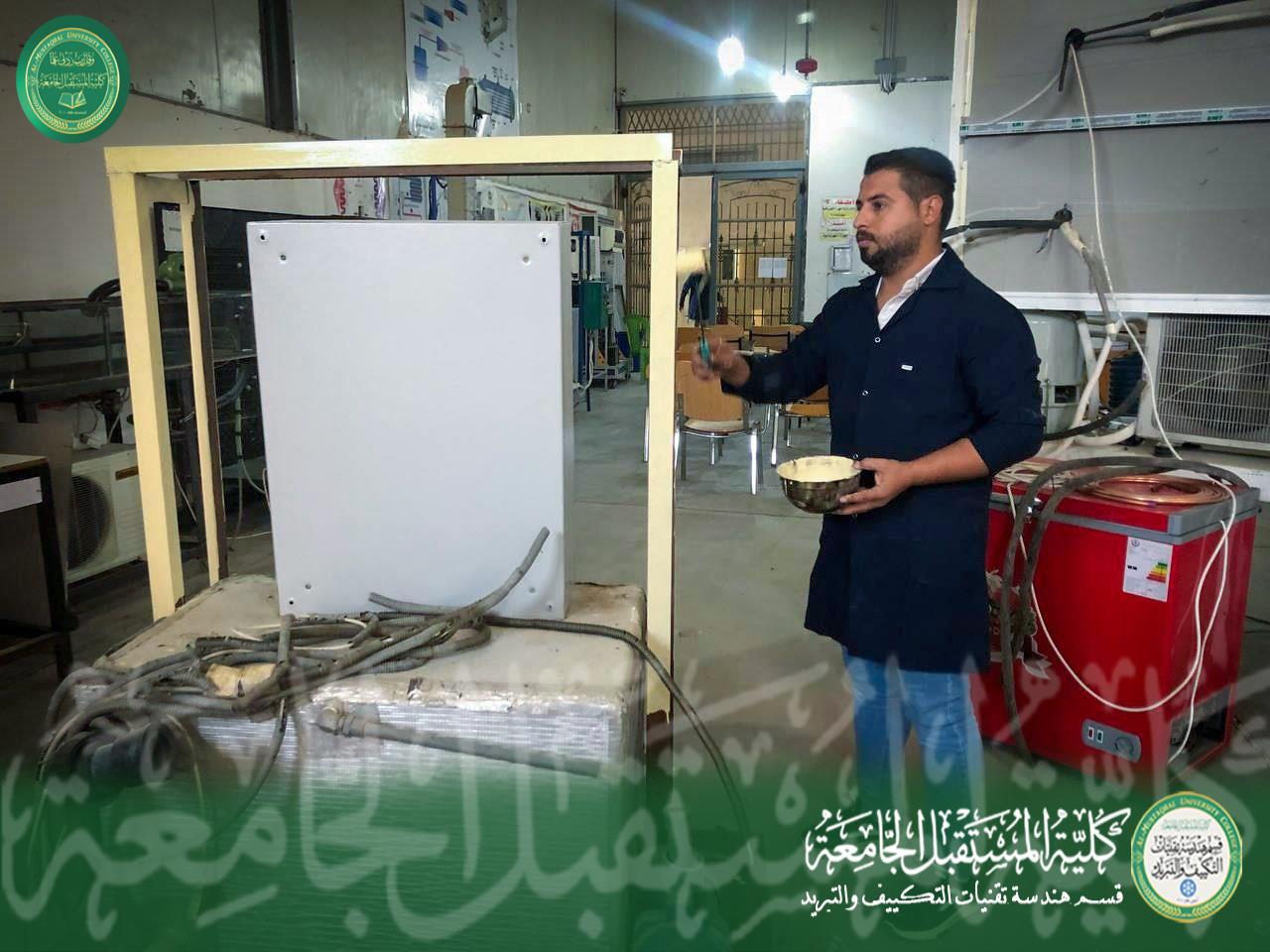 اعمال الصيانة والتطوير ومتابعة مشاريع التخرج في الورش الهندسية   ١٩/١٢/٢٠٢٢ 