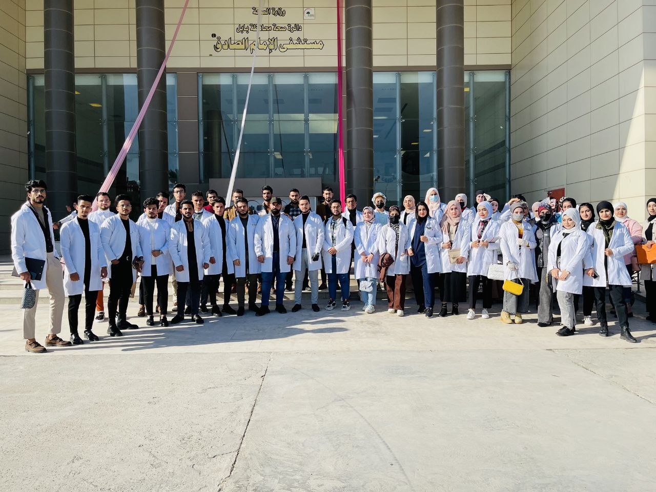 ورشة علميه في مستشفى الامام الصادق (ع)