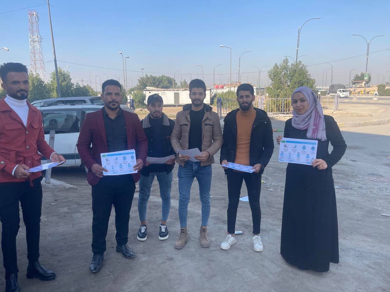 قسم تقنيات المختبرات الطبية في كلية المستقبل الجامعة يقيم حملة توعوية عن بأهمية المياه في الحياة