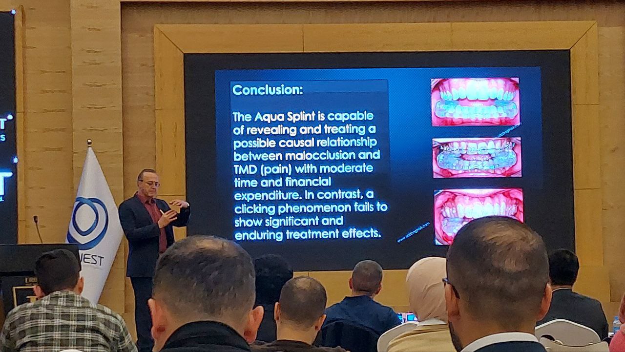 مشاركة التدريسية في قسم طب الاسنان الدكتوره ايشان عصمت في الندوه التي اقيمت في محافظة اربيل 