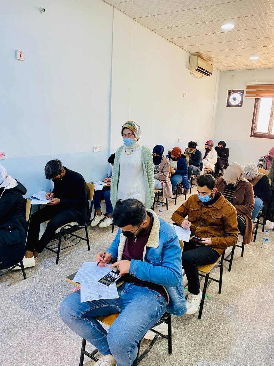 الامتحانات النهائية الحضوريه للكورس الاول