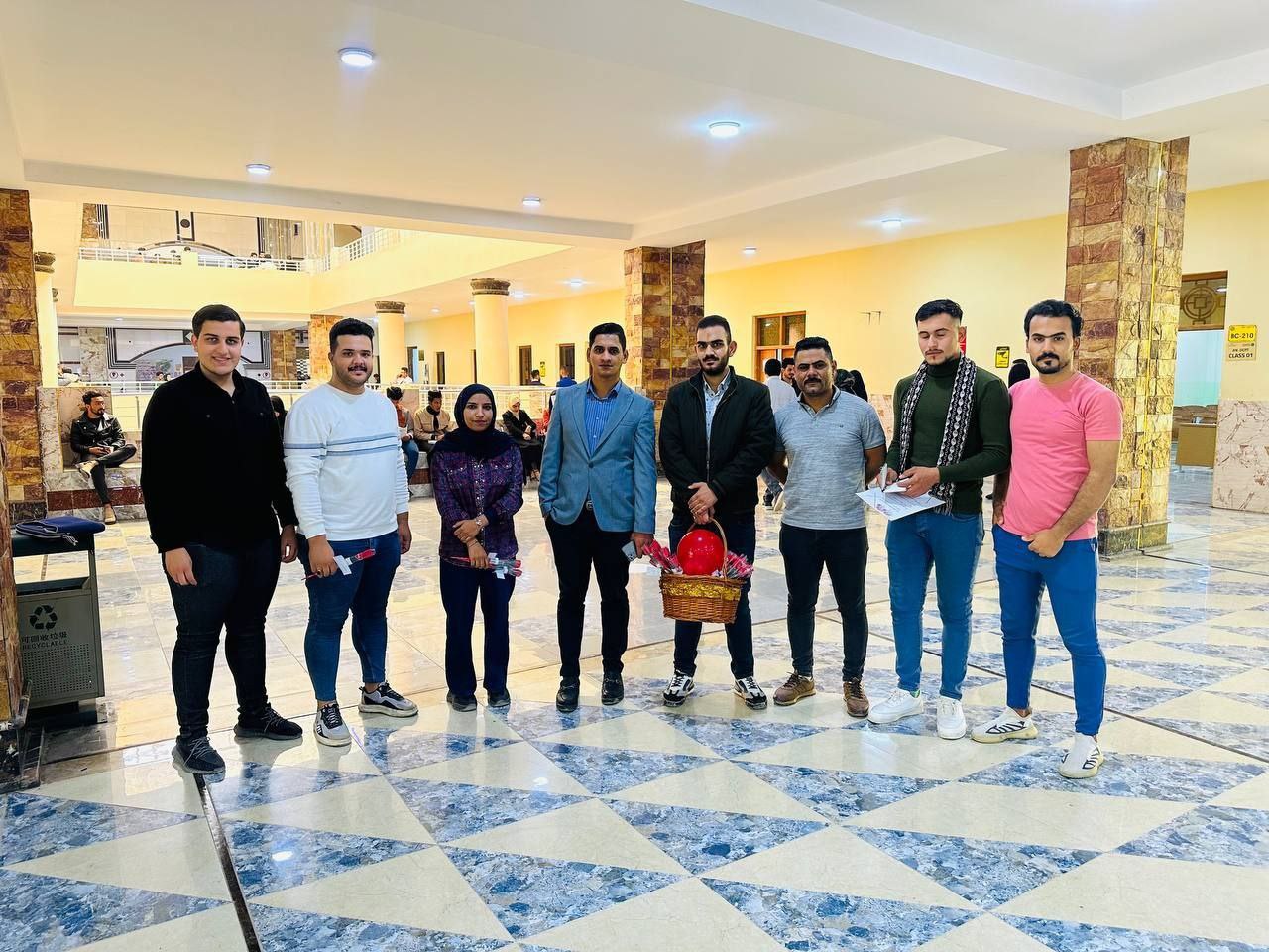 تهنئه وتبريكات قسم الاجهزه الطبيه بمناسبه ولاده الحوراء زينب (ع)   