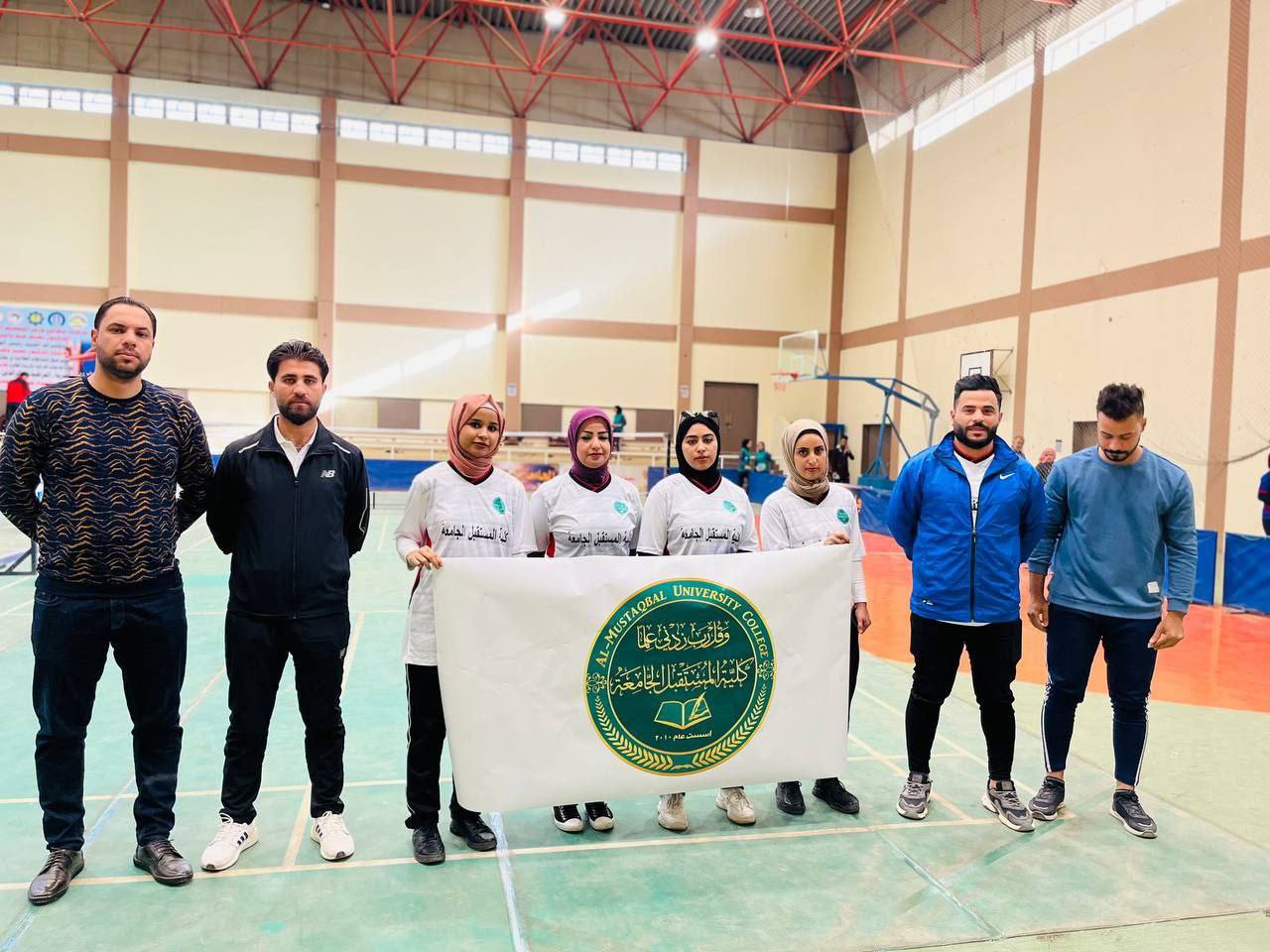 كلية المستقبل الجامعة ترعى بطولة الريشة لجميع أقسام الكلية