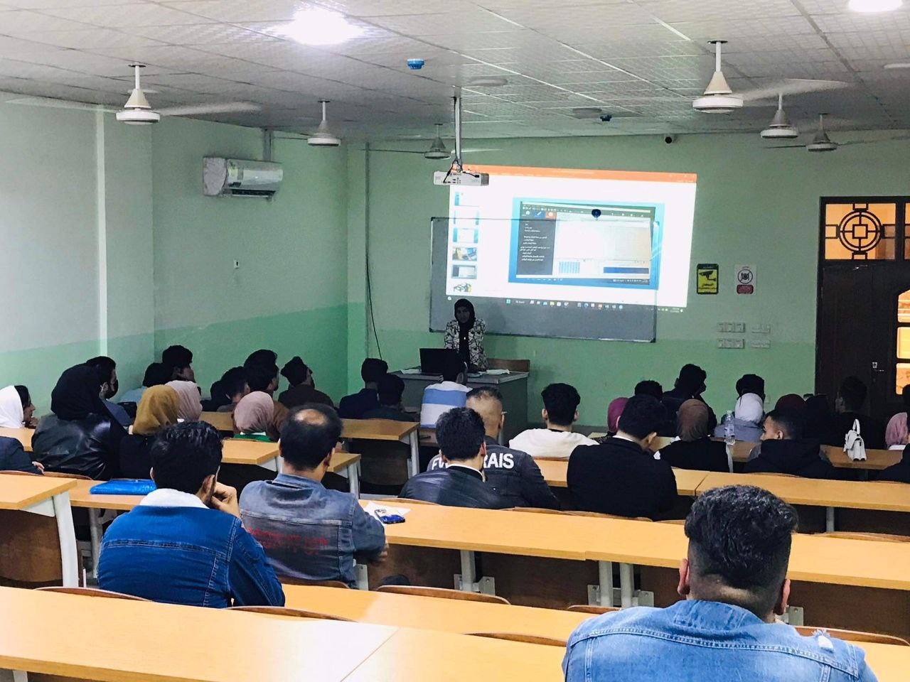 ورشه بعنوان(تعليم الطلبه حول نظام ال bubble sheet)