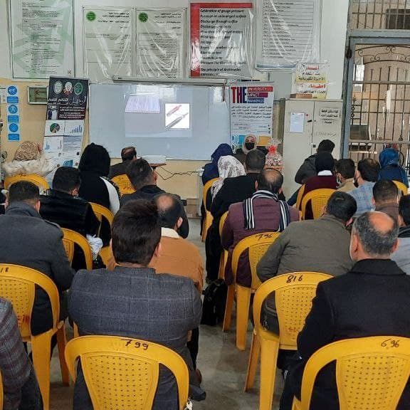 ورشة علمية حول ( التعرف على انواع المجاميع الشمسية وتطبيقاتها ومميزاتها )