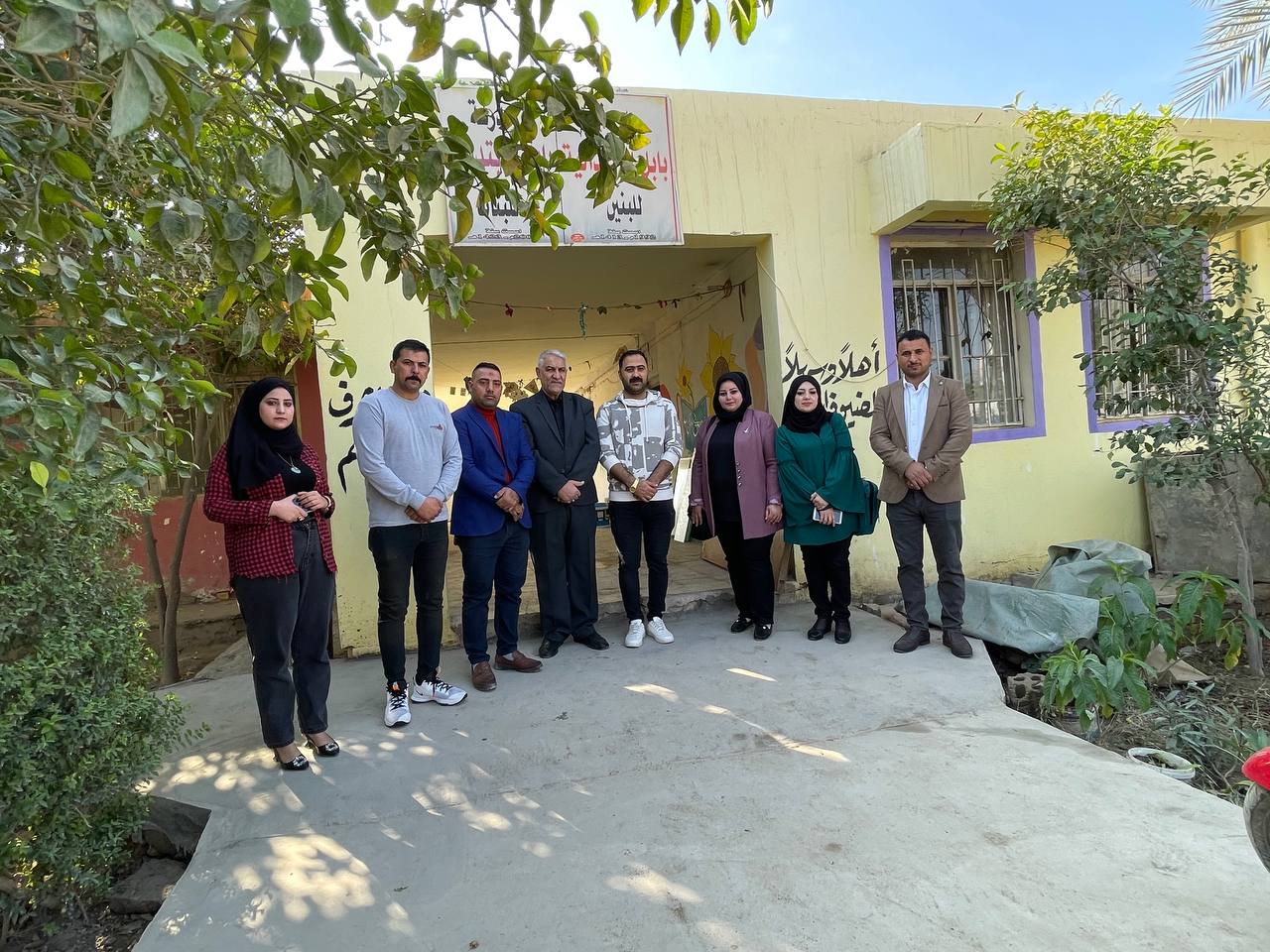 حملة تطوعية - مدرسة بابل الابتدائية للبنات والبنين من قبل قسم ادارة الاعمال / كلية المستقبل الجامعة 