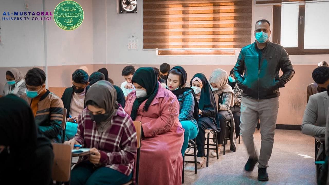 Part of the end of the first semester exams for the Department of Dentistry