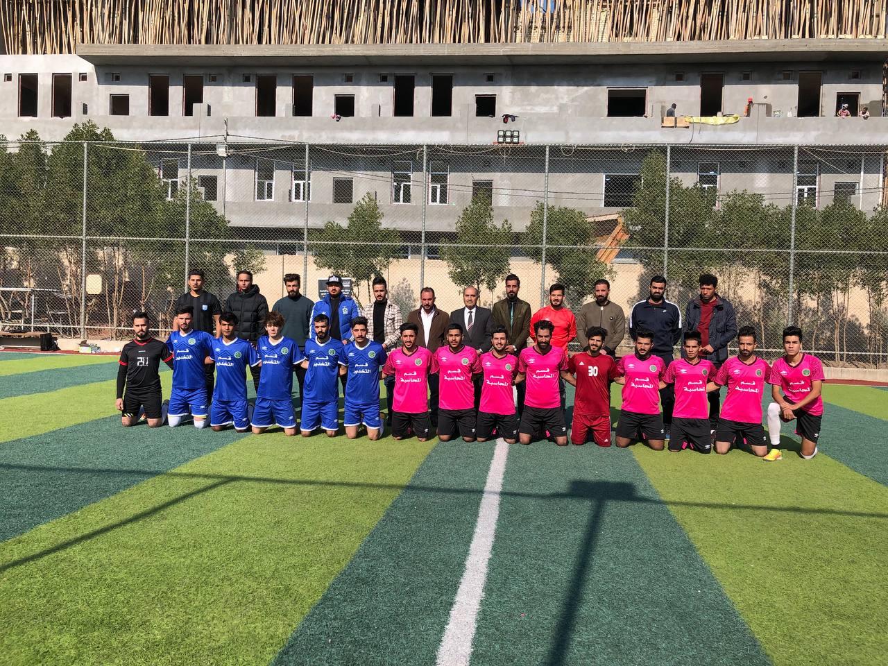 فريق التخدير يتصدر المجموعة الثانية وقسم المحاسبة يودع المباراة برباعية نظيفة