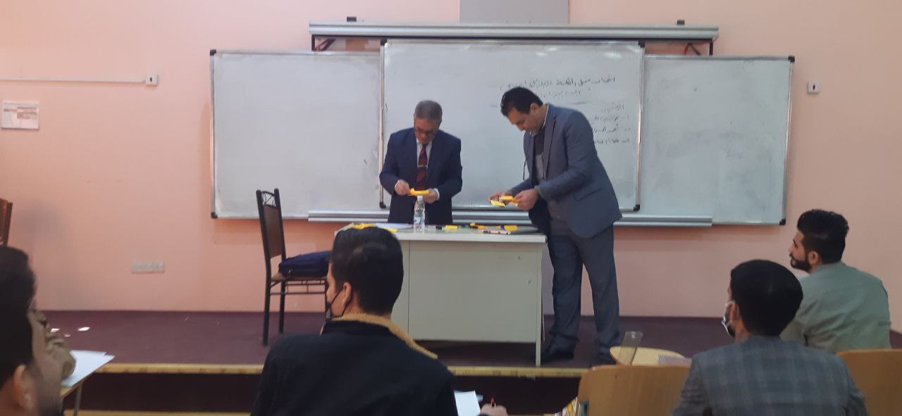 انتخاب ممثلي طلبة المرحلة الاولى لقسم هندسة تقنيات البناء والانشاءات