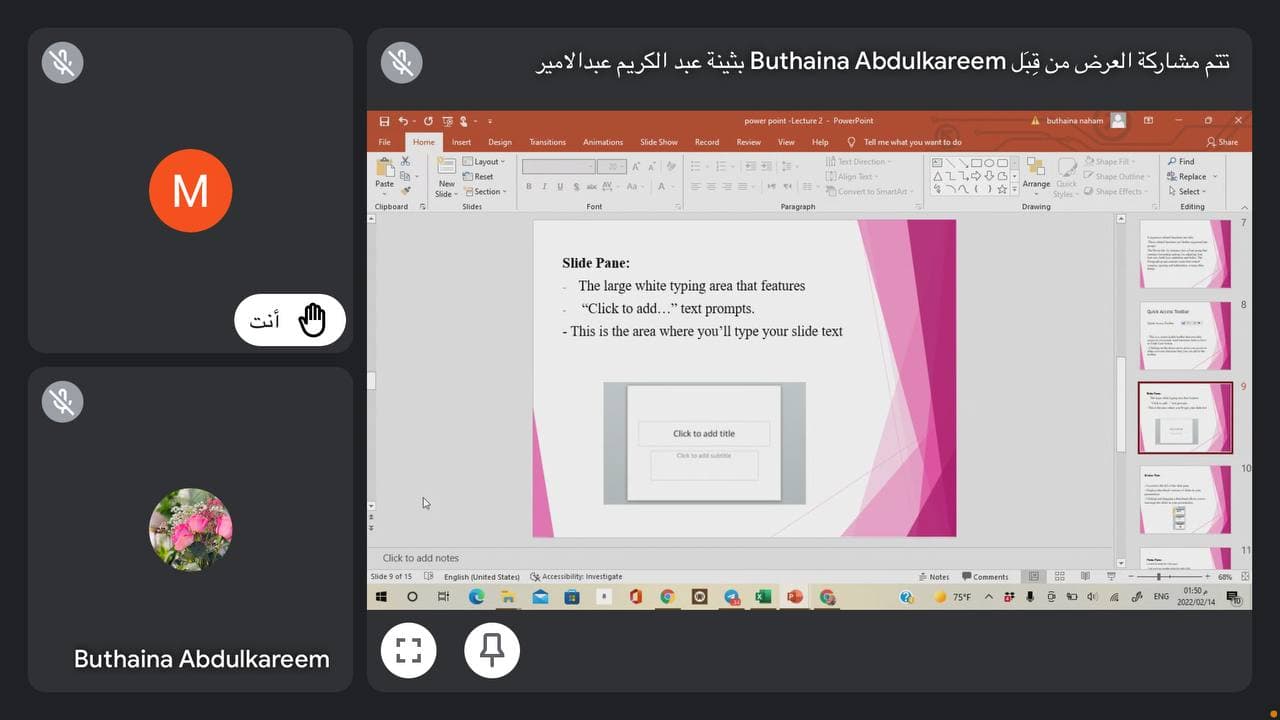 Continuation of electronic lectures for first-year students