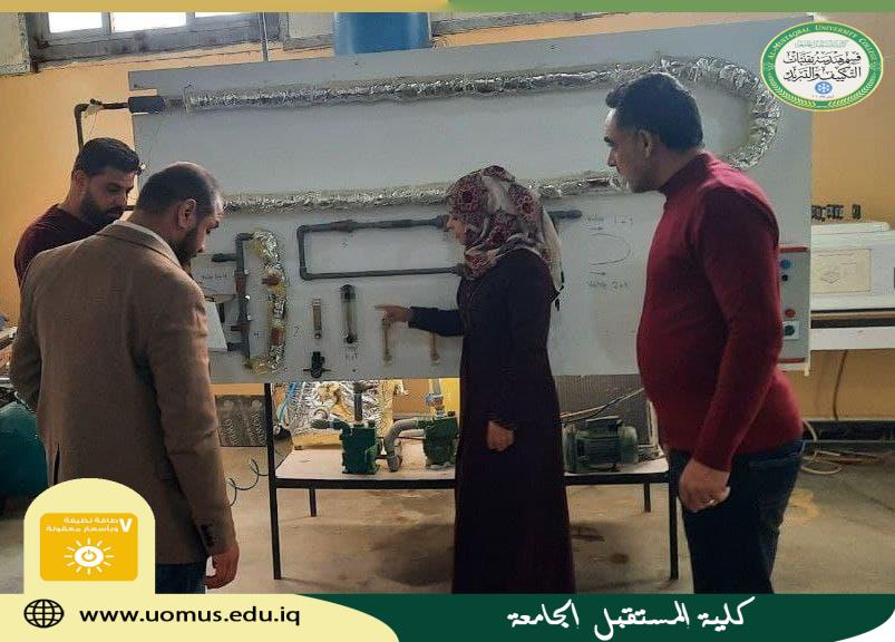 مشاربع وابتكارات طلابية لتطوير وتحسين العمليات الحرارية في المبادلات الحرارية