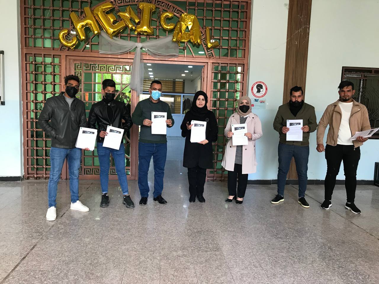 قسم هندسه تقنيات البناء والانشاءات يقيم نشاطا توعويا حول  تأثير المخدرات على المجتمع 