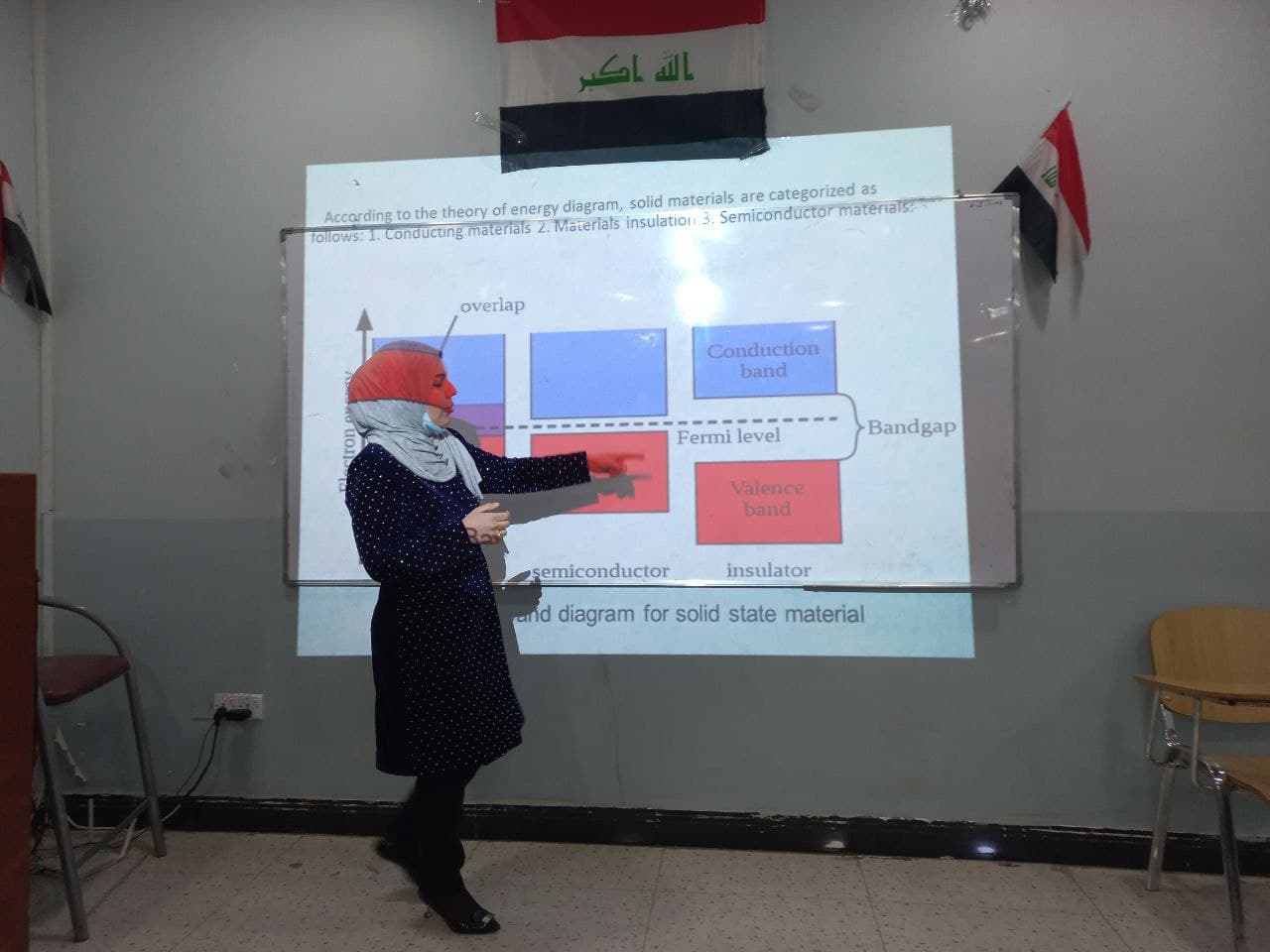 ورشة علميه للتدريسيه د.رسل عبد الامير غازي حول الهدف السابع من اهداف التنميه المستدامه ( طاقة نظيفة وباسعار معقولة)