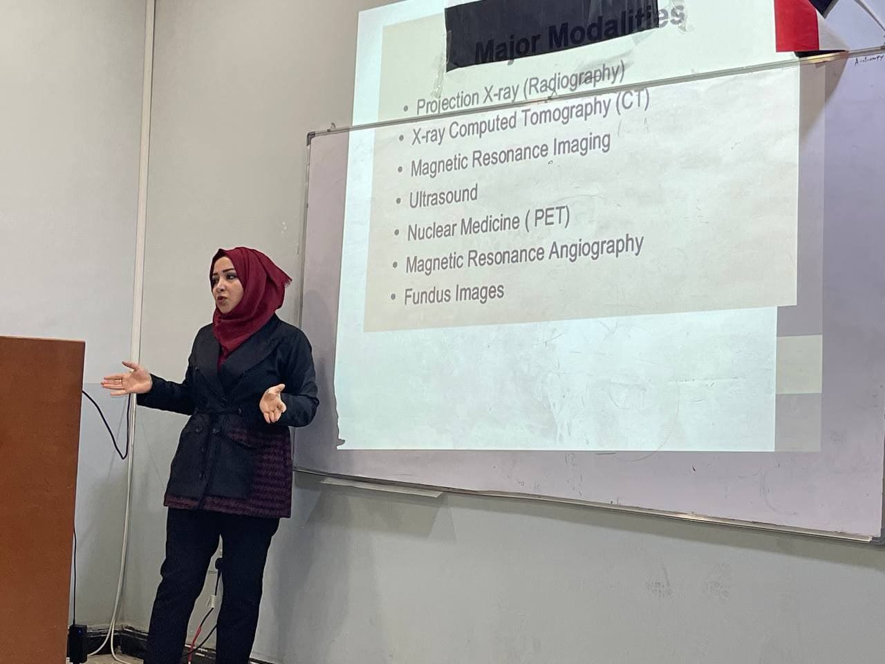 ورشة علميه بعنوان للتدريسيه م.م ايمان احمد عبد المنعم