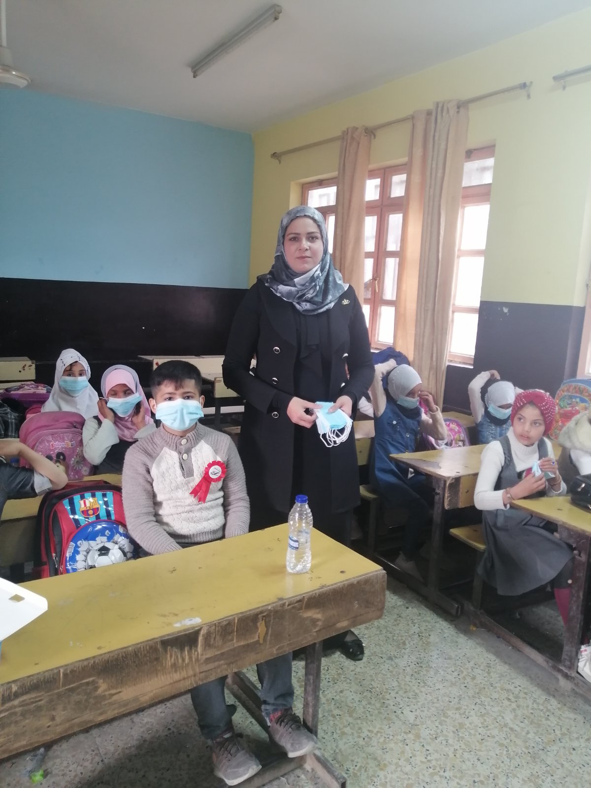 زيارة مدرسة جناجة الابتدائية 