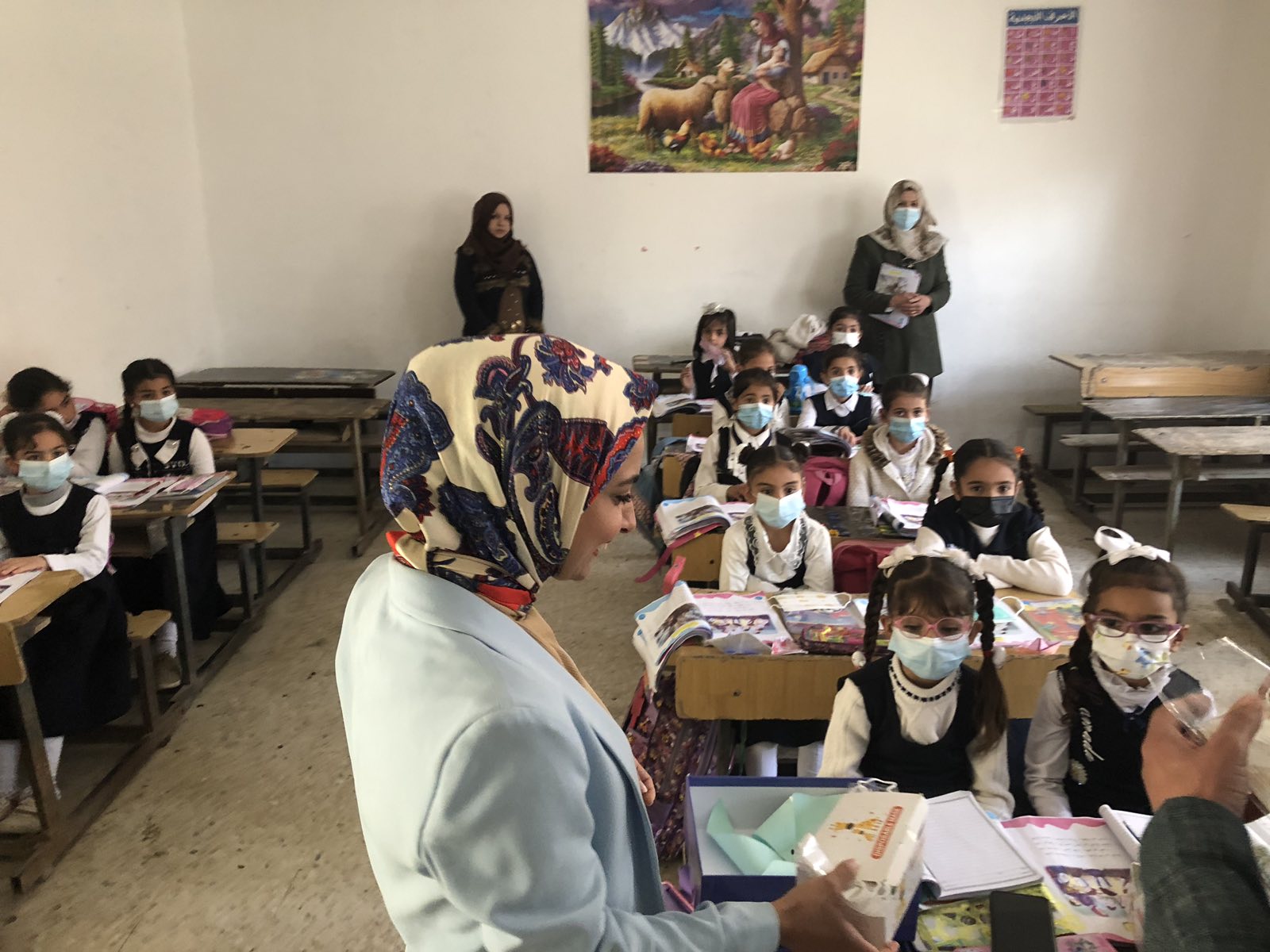 محاضرة تثقيفية حول النظافة الصحية الجيدة 