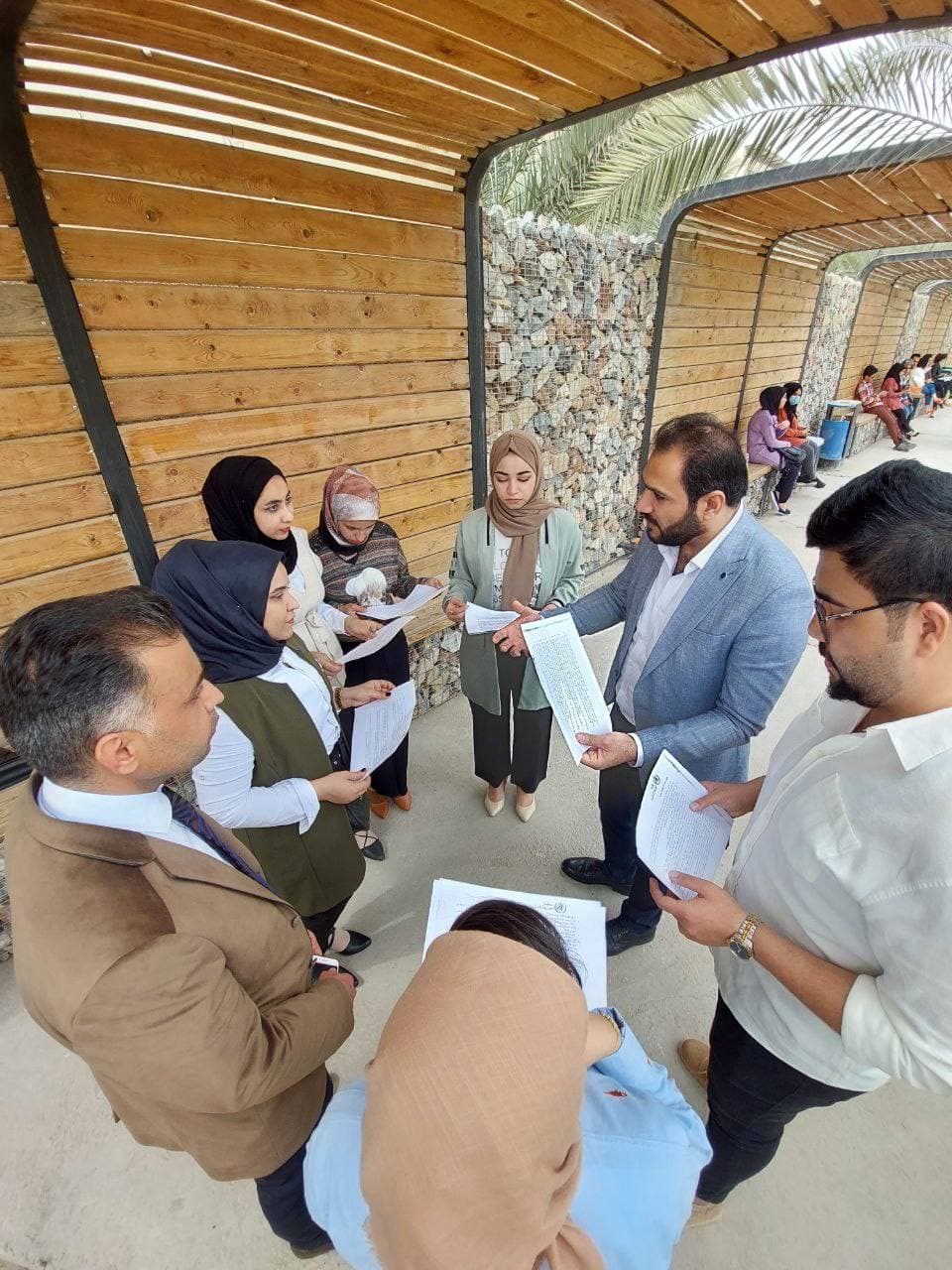 قسم تقنيات المختبرات الطبية في كلية المستقبل الجامعة يقيم حملة توعوية بخطورة وباء السل الرئوي