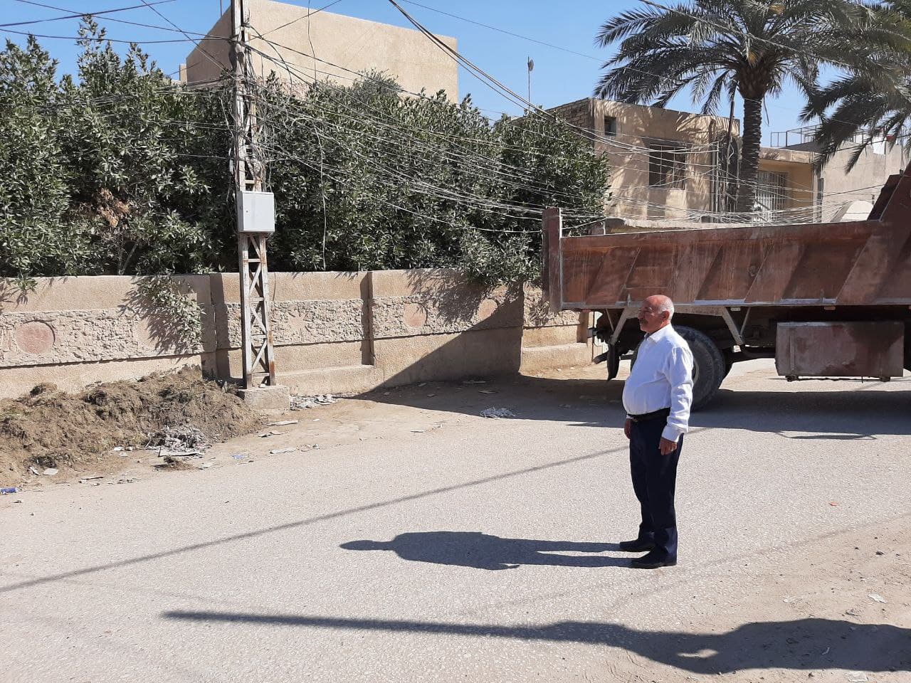 قسم تقنيات المختبرات الطبية ينظم حملة إزالة المخلفات من الشوارع