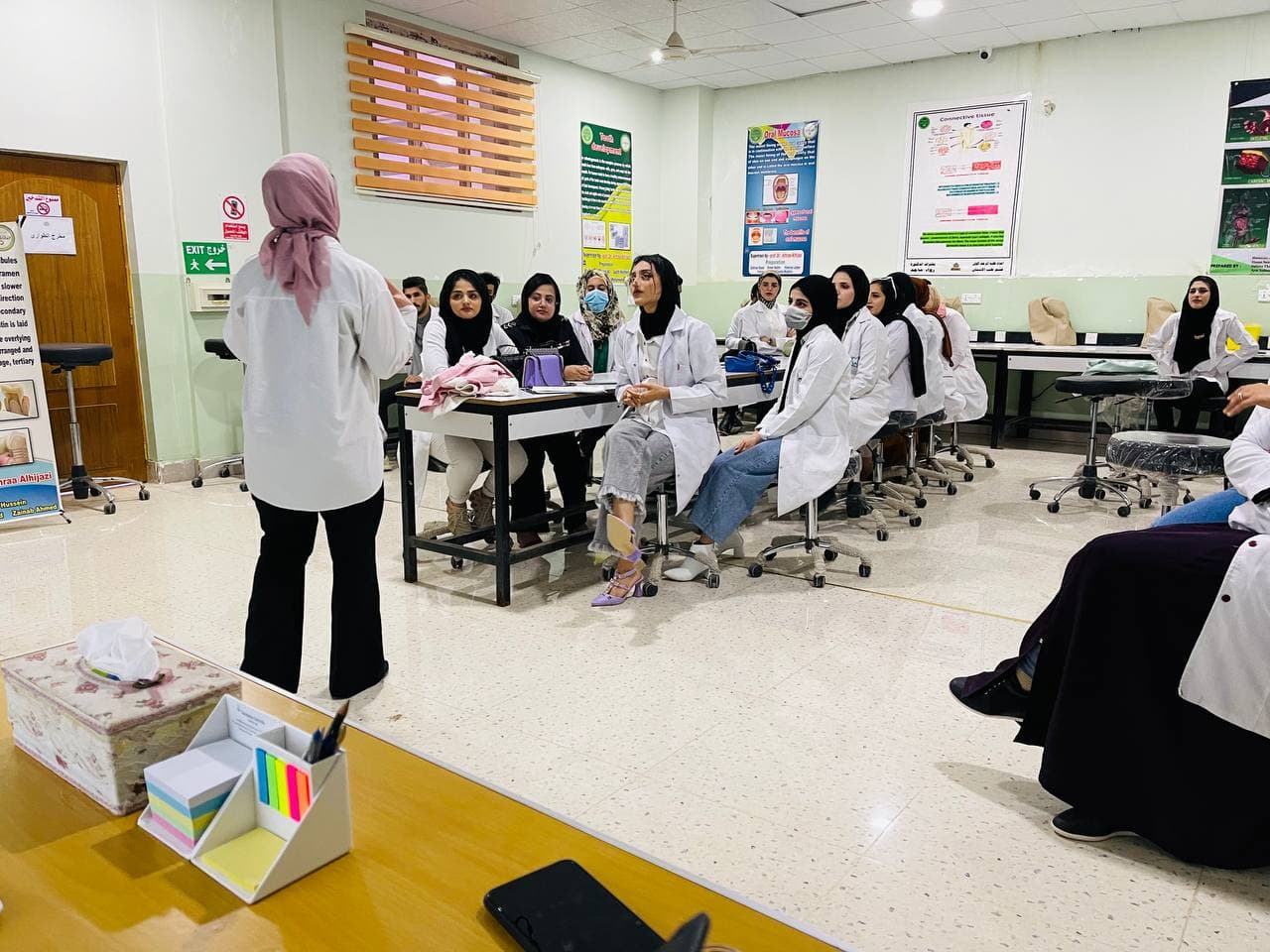 قسم طب الأسنان يقيم محاضرة توعوية عن علاقة صحة الفم بامراض القلب 