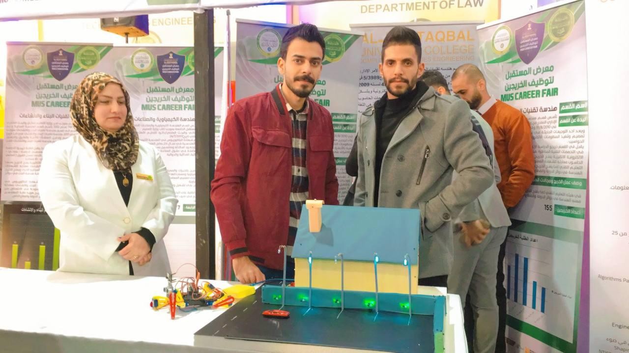 إعداد وبناء نظام ذكي و حديث للتحكم بإنارة الطرق و المولاتى ضمن اهداف التنمية المستدامة الهدف التاسع " الصناعة و الابتكار"