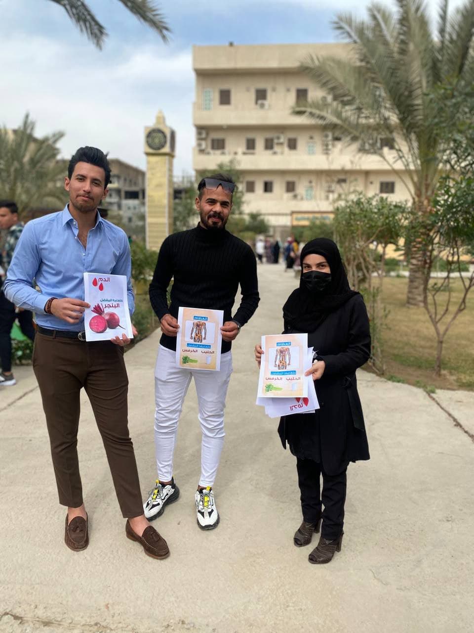 حملة توعوية عن الطعام الجيد للانسان وفائدة الطعام لكل عضو في الجسم .