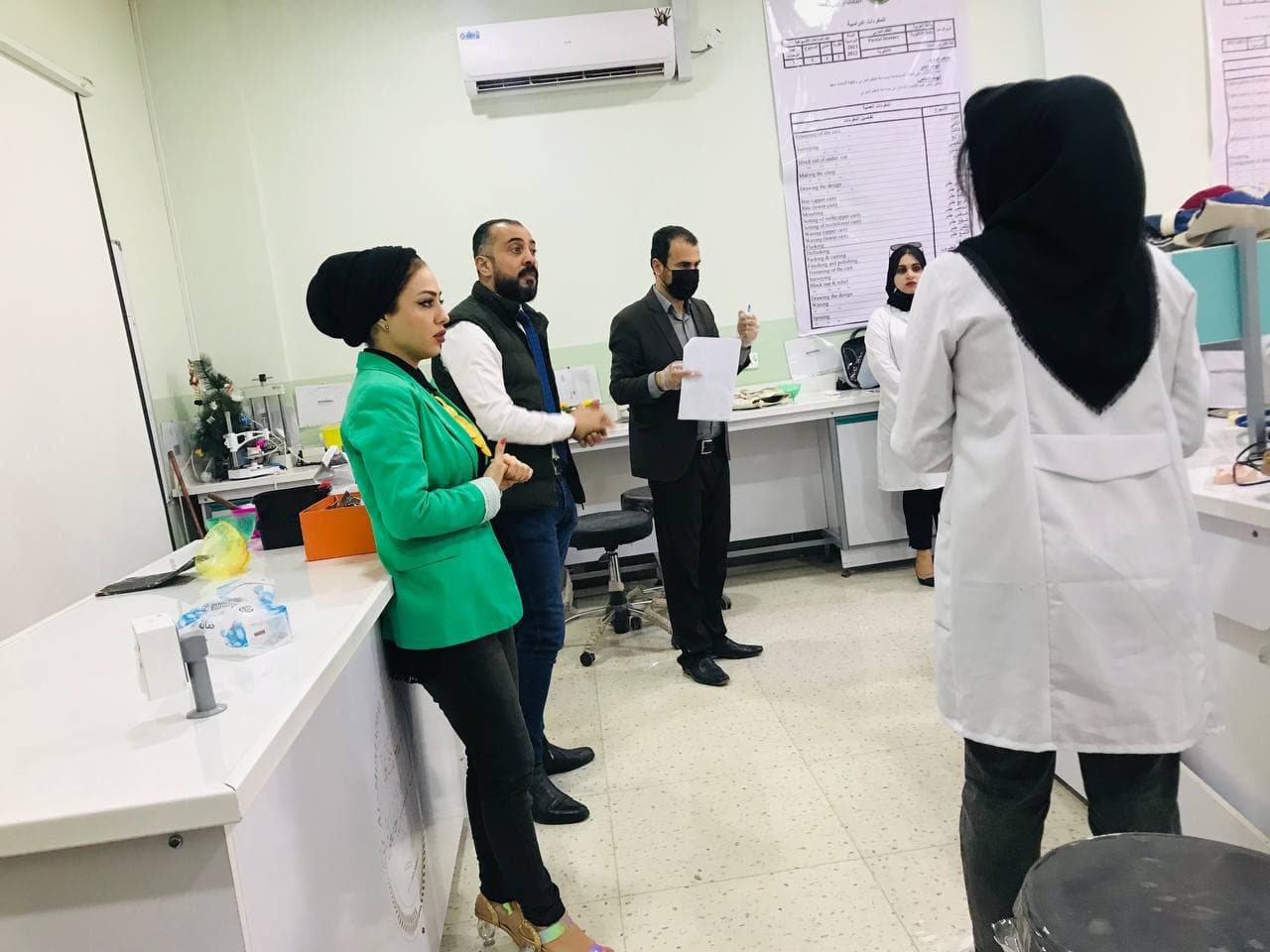 قسم طب الأسنان يقيم ورشة توعوية عن اثار التدخين على الاسنان 