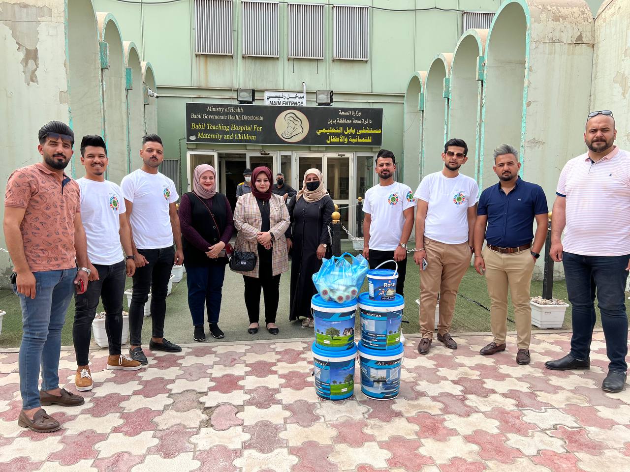 يزور قسم ادارة الاعمال مستشفى بابل التعليمي للنسائية والاطفال 