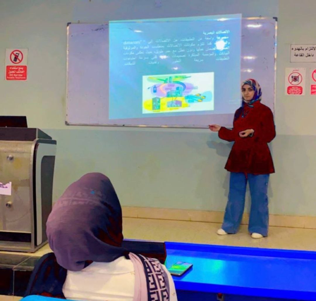 تطبيقات الاتصالات البصرية  م.م انسام فاضل علي 