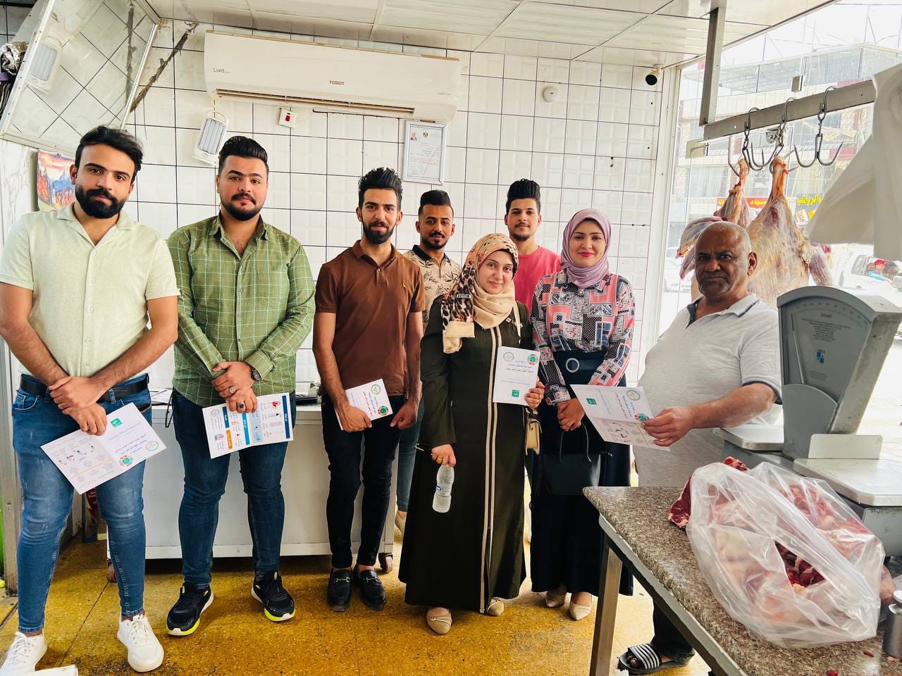 قسم تقنيات التخدير في كليه المستقبل الجامعة يقيم حملة توعوية ضد مرض الحمى النزفية