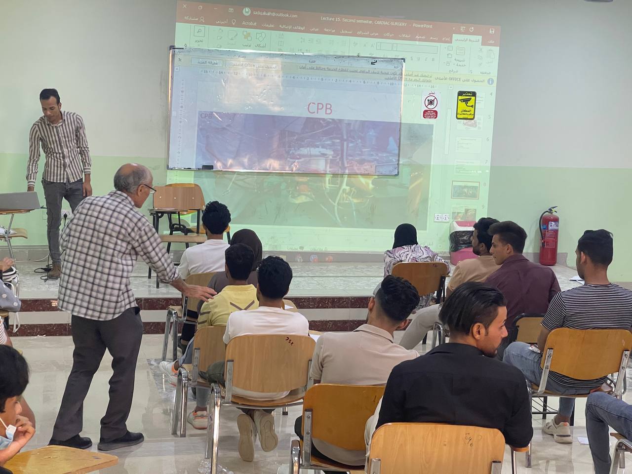 ندوه حول  جهاز التروية القلبي CPB