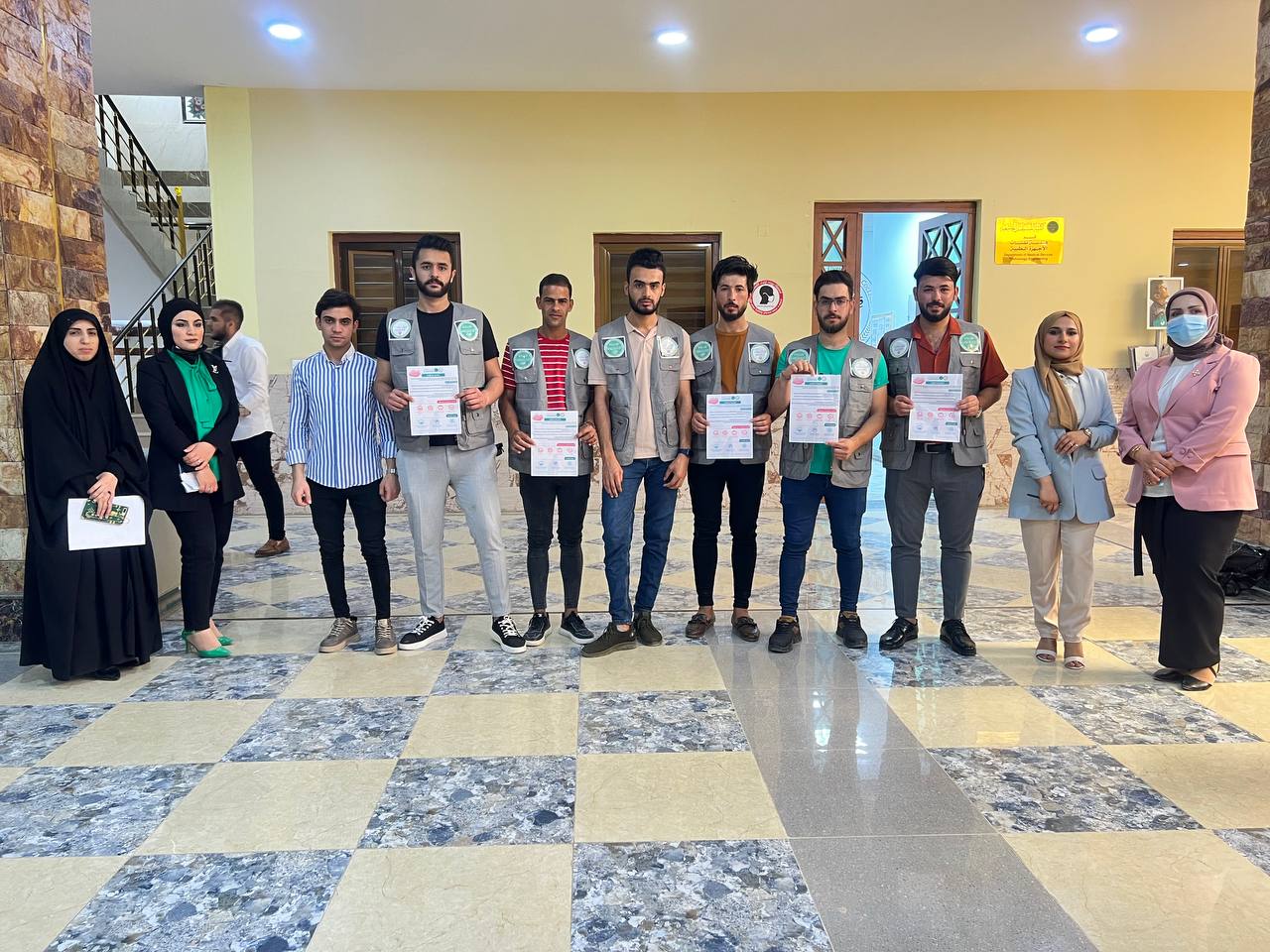 Awareness campaign about the abundance of dust