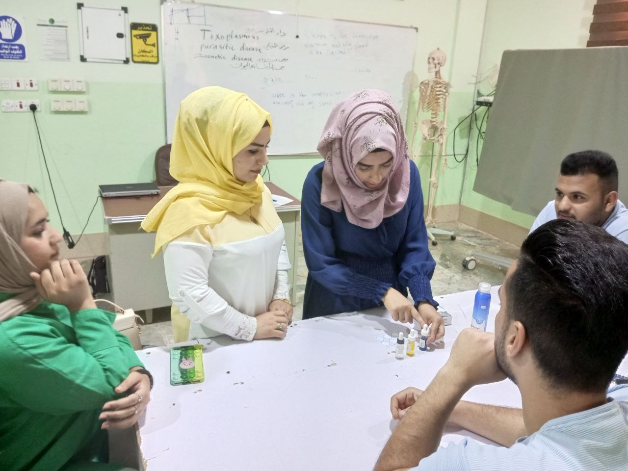 ورشه علميه حول الاختبار السريع لفحص التهاب الكبد الفايروسي نوع c ونوع b