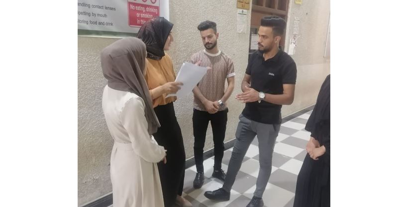 قسم تقنيات المختبرات الطبية في كلية المستقبل الجامعة يقيم حملة توعوية عن الأمراض المناعية الذاتية مثل داء الذئبة الاحمراري ومدى تأثيرها