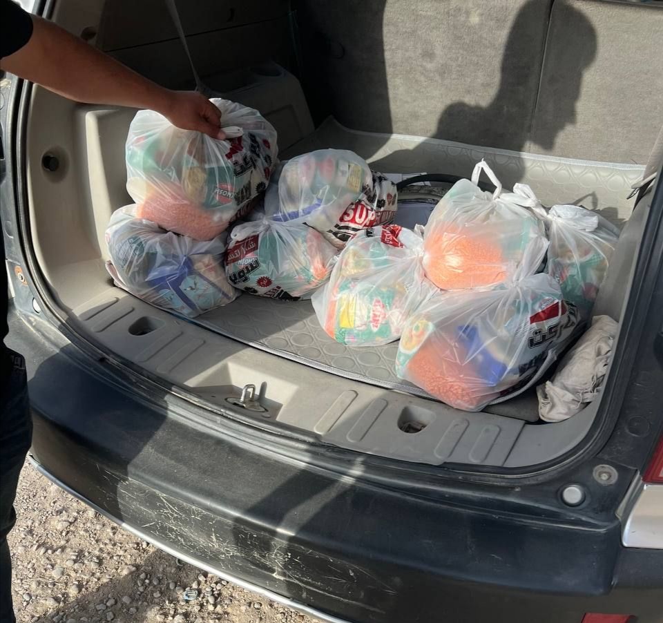 قسم ادارة الاعمال ينظم حمله لتوزيع سلات غذائيه 