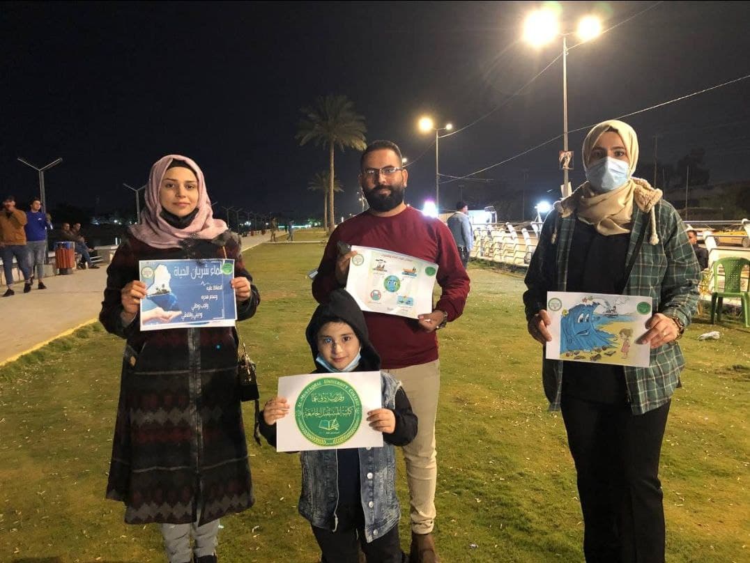 Air-Conditioning & Refrigeration Dept. has conducted an awareness campaign about environmental protection