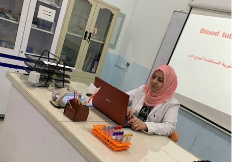 قسم تقنيات المختبرات الطبية في كلية المستقبل الجامعة يقيم ورشه بعنوان Blood Collection Tube